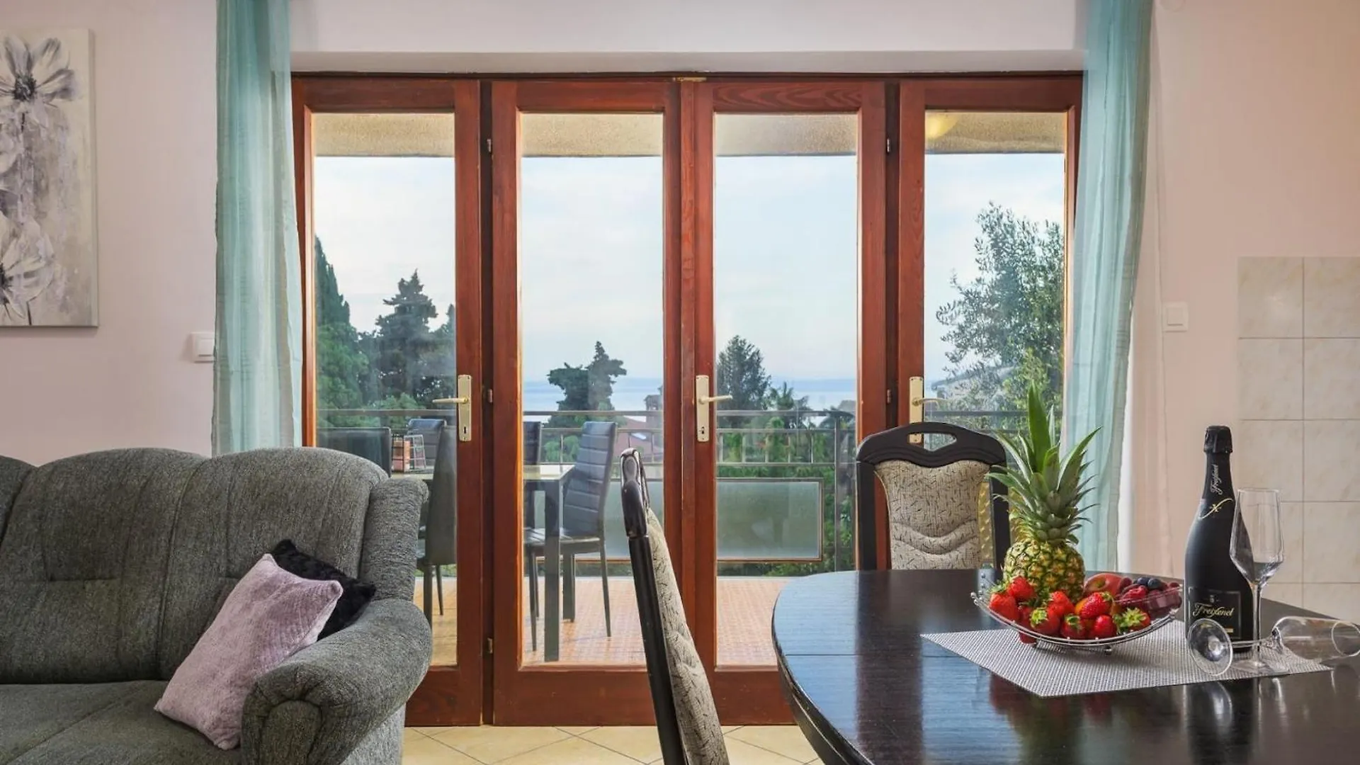 Charming Lovran Apartments With Wonderful Sea View - Two Bedroom Apartment 0*,